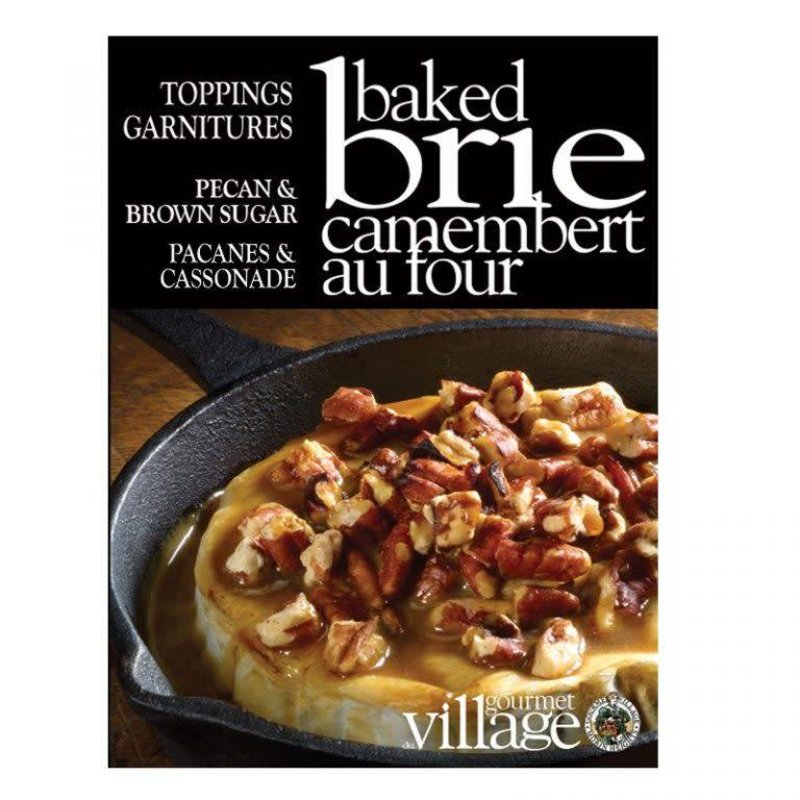 Gourmet Du Village Brie Toppings Pecan Brown Sugar