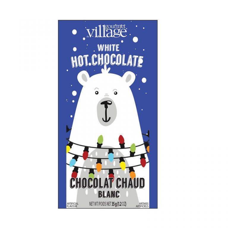 Gourmet Du Village Mini Hot Chocolate Retro Polar Bear