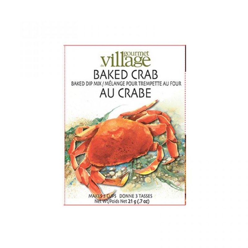 Gourmet Du Village Dip Recipe Box Crab