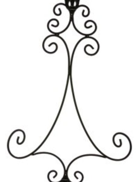 Birdbath Holder Wall Mount