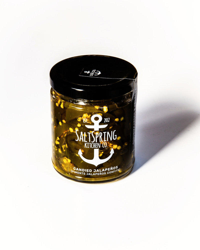 Salt Spring Kitchen Candied Jalapenos 250ml