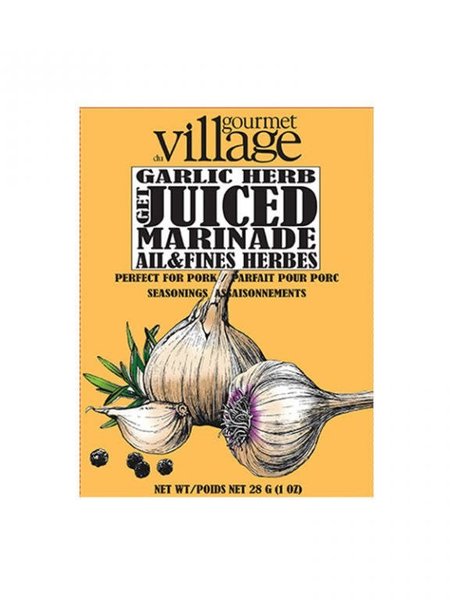 Gourmet Du Village Seasoning Recipe Box Marinade Garlic