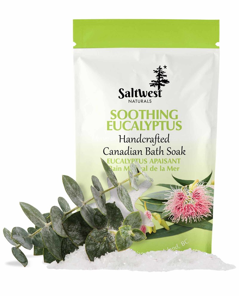 Saltwest Naturals Organic Eucalyptus Bath Soak 80g