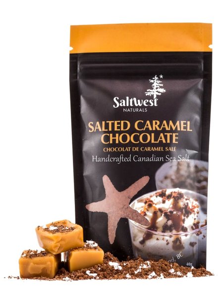 Saltwest Naturals Salted Caramel Chocolate 50g