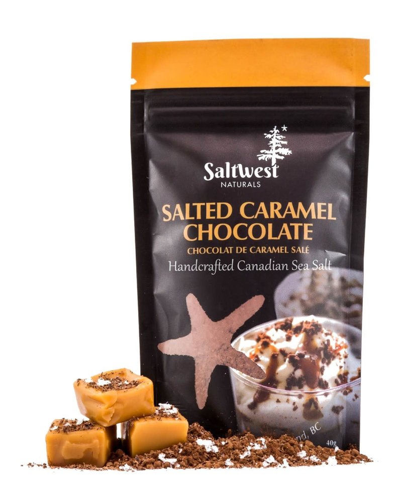 Saltwest Naturals Salted Caramel Chocolate 50g