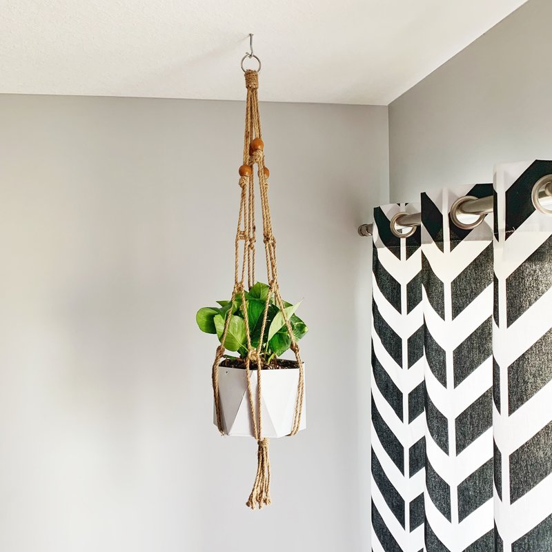 Primitive Planters All Natural Jute Plant Hanger