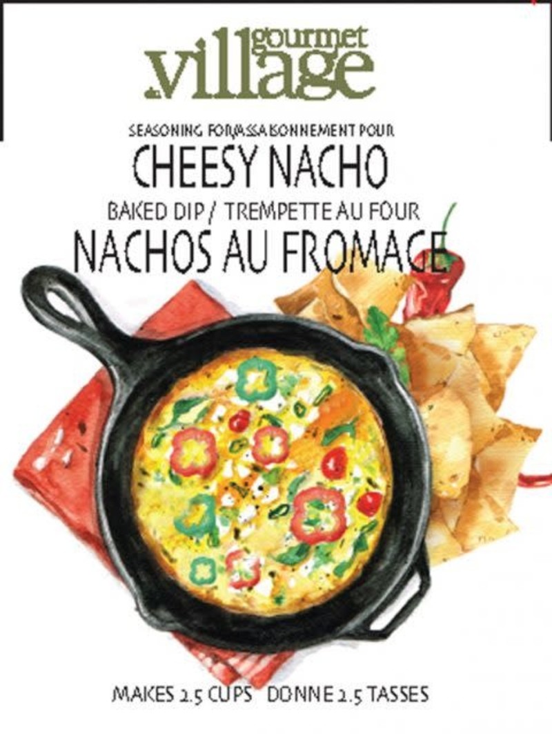 Gourmet Du Village Dip Recipe Box Cheesy Nacho