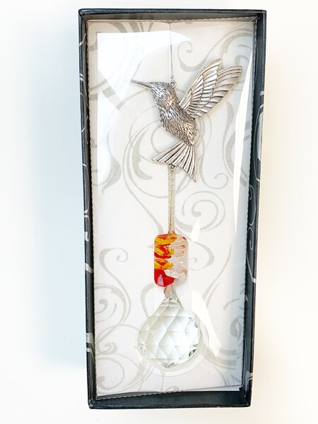 Eternity Crystal Wishing Thread Hummingbird