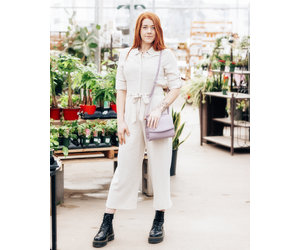 linen boiler suit