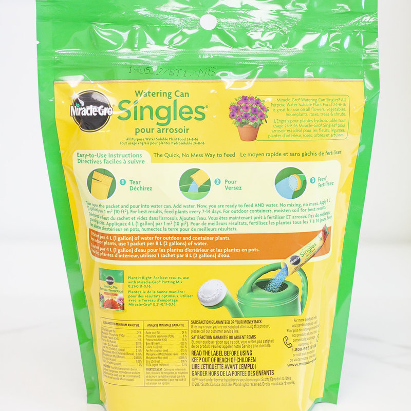 Miracle Gro Watering Can Singles All Purpose 24 Pack 290g