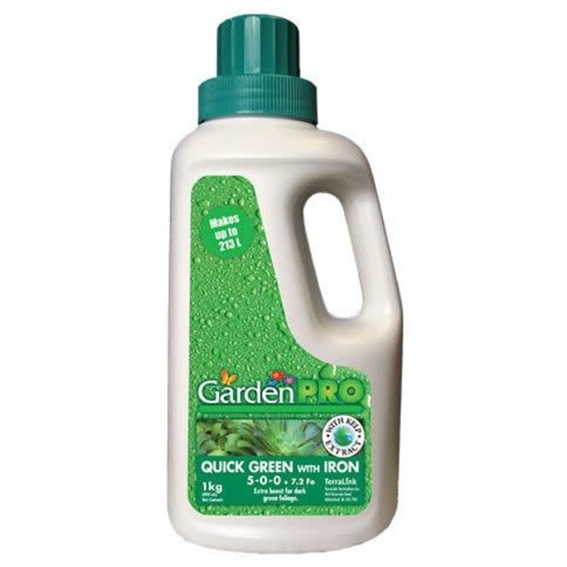 GardenPRO Quick Green With Iron 5-0-0 1kg