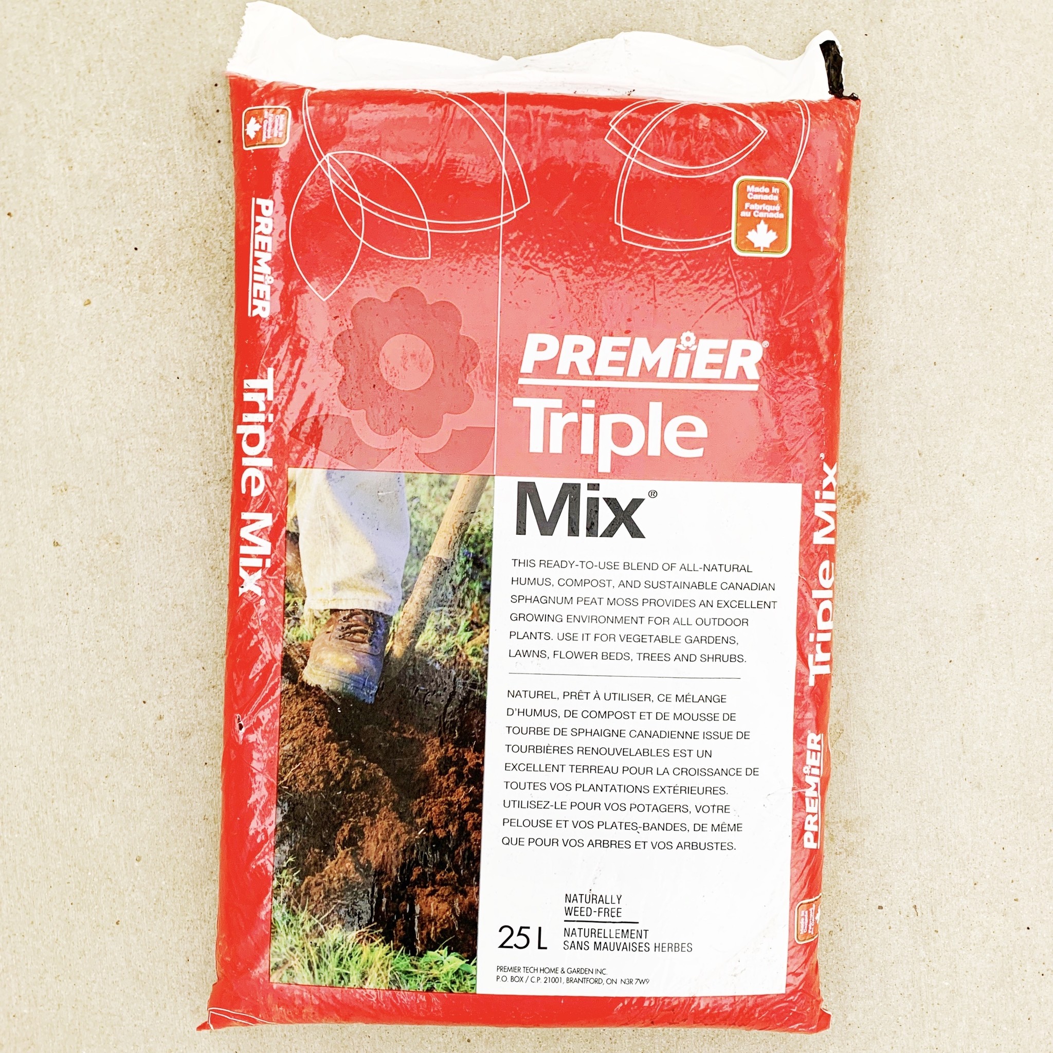 Triple Mix Soil 25L - Dutch Growers Saskatoon