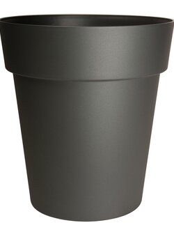 Viva Self Watering Round Planter Slate