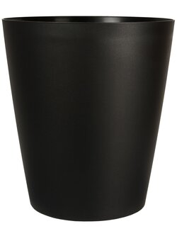 Bistro Self Watering Tall Planter Black