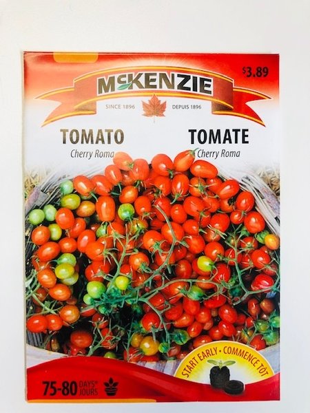 McKenzie Tomato Cherry Roma Seeds
