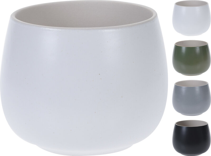 Solid Colour Pot Small 4"x3"