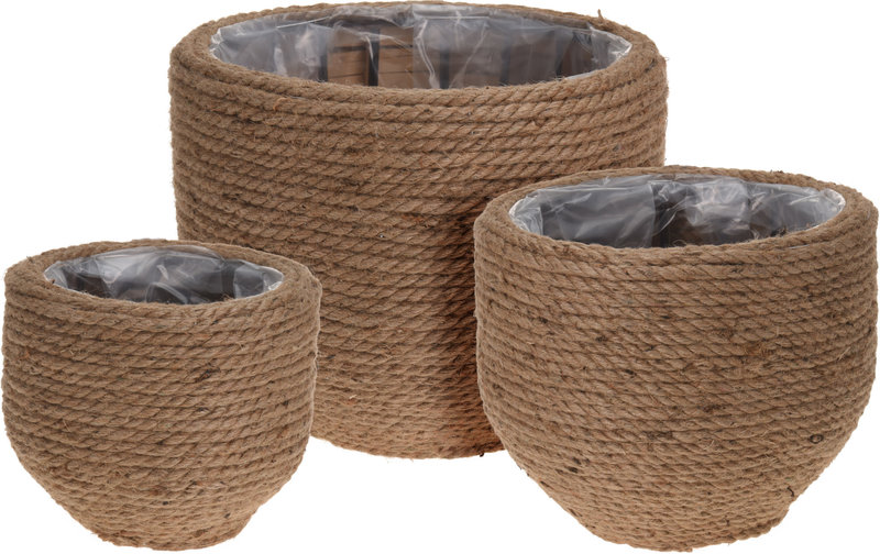 Jute Rope Flower Pot