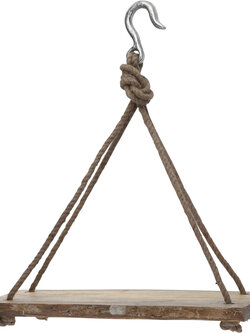 Shelf On Rope With Hook