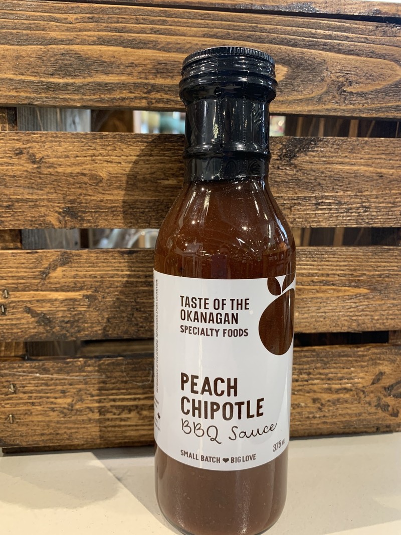 Taste Of The Okanagan Peach Chipotle BBQ Sauce 375ml