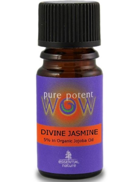 Pure Potent Wow Jasmine 5% Blended In Organic Jojoba 5ml