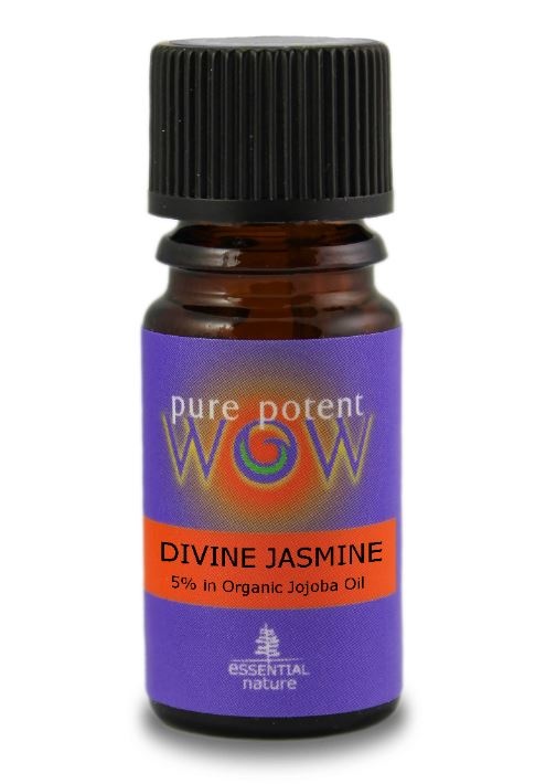 Pure Potent Wow Jasmine 5% Blended In Organic Jojoba 5ml