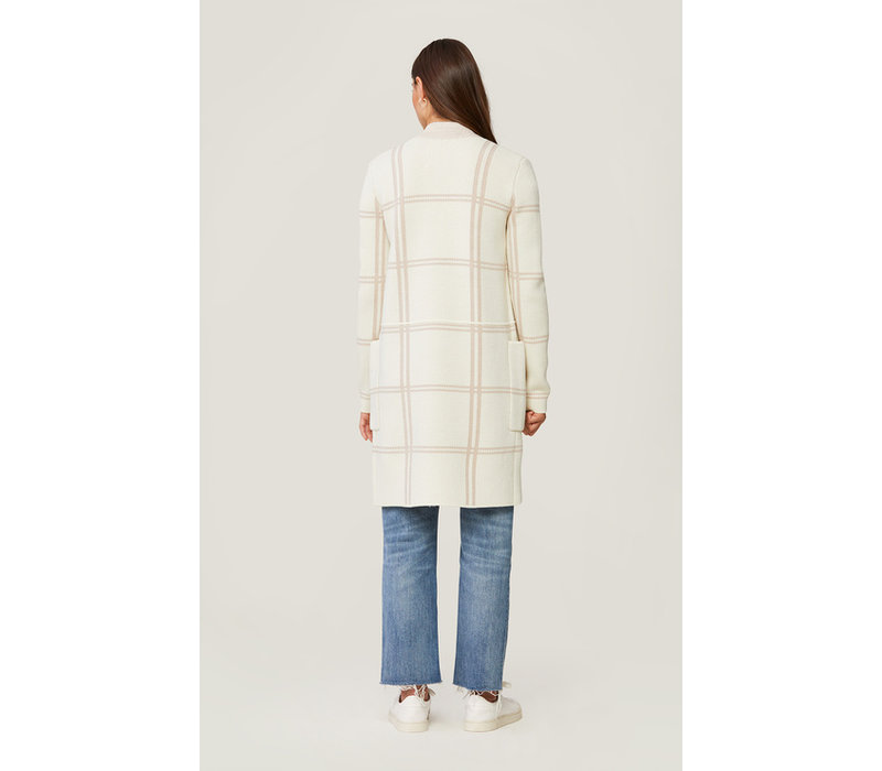 coatigan plaid