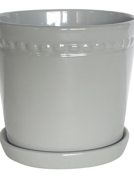 Charlotte Planter With Saucer