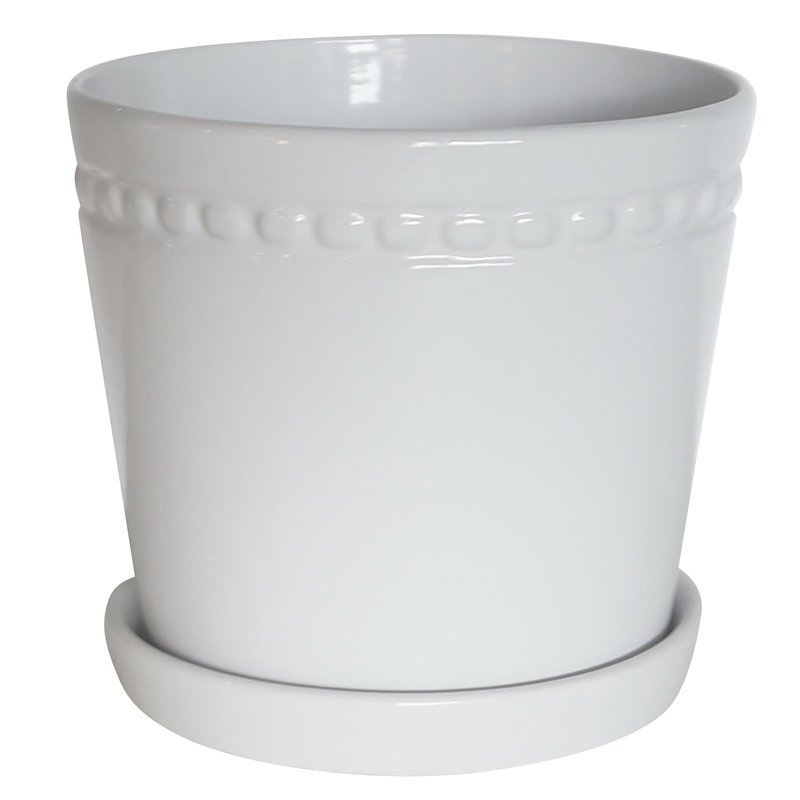 Charlotte Planter With Saucer