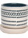 XOXO Egg Pot With Saucer