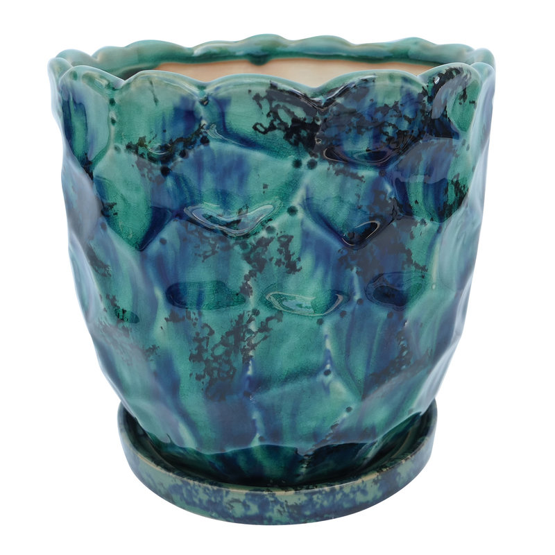Morrocroft Egg Pot With Saucer