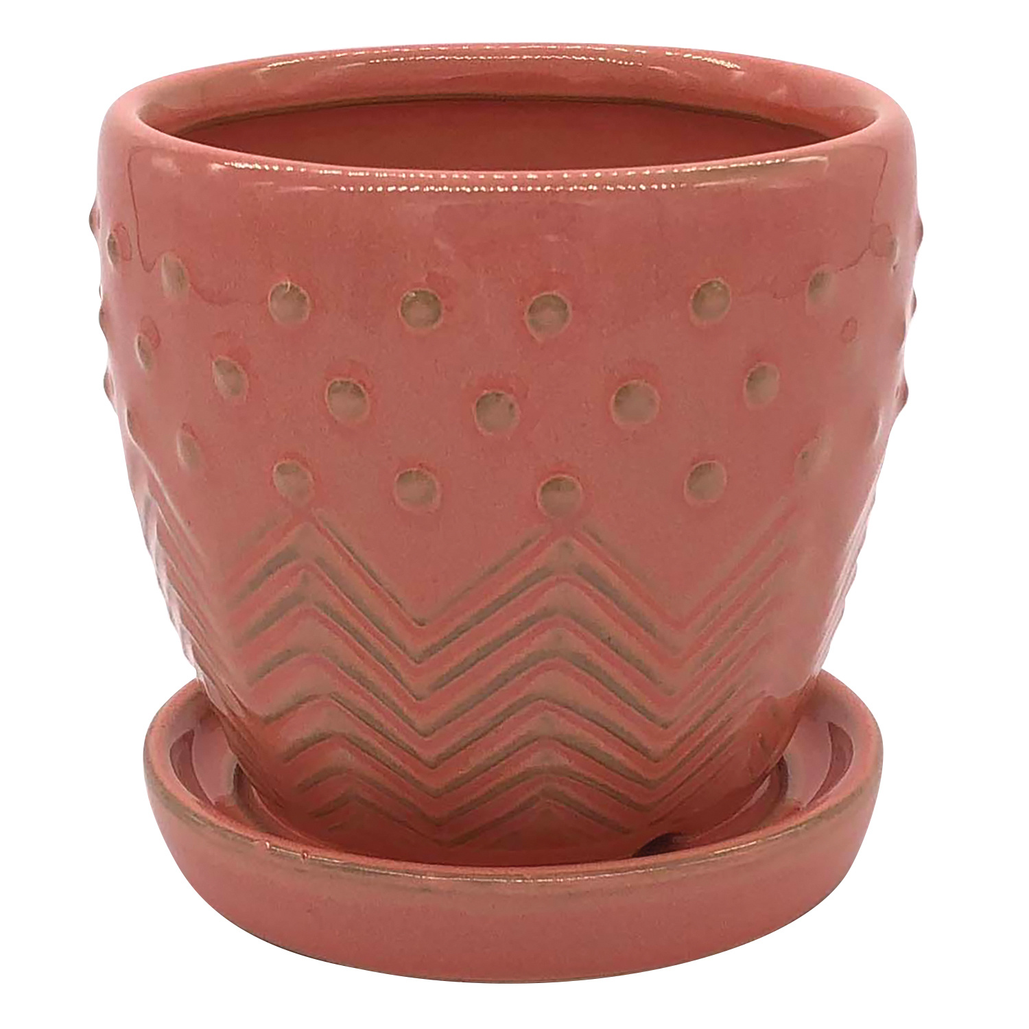 Milton Planter With Saucer