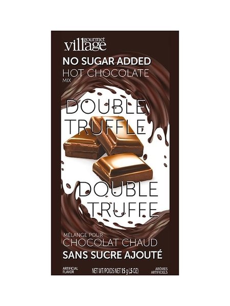 Gourmet Du Village Mini Hot Chocolate Double Truffle No Sugar