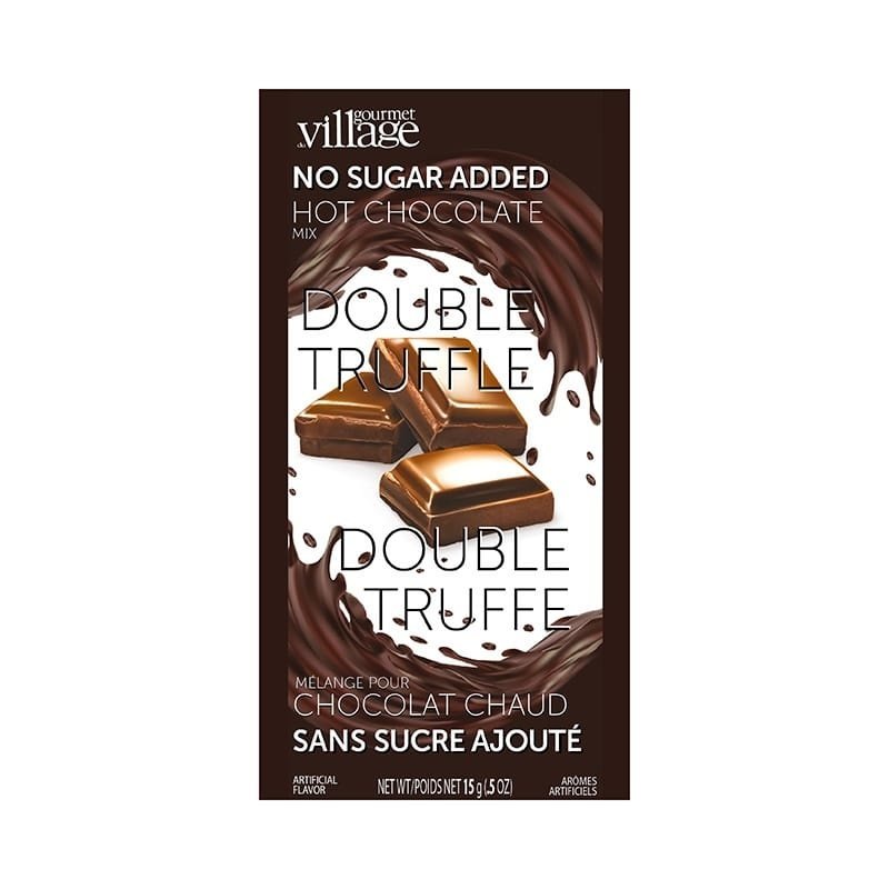 Gourmet Du Village Mini Hot Chocolate Double Truffle No Sugar
