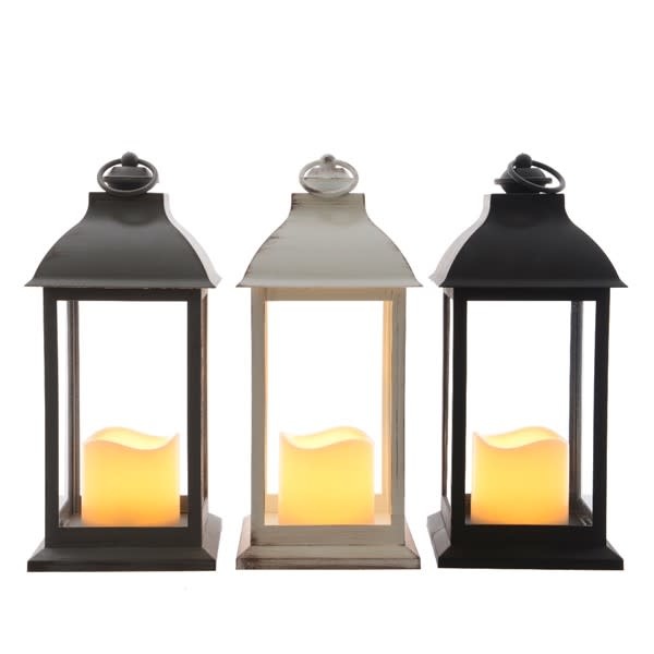 LED Lantern Indoor Flame