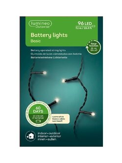 LED Durawise Basic Black String Light Warm White 710cm-96L