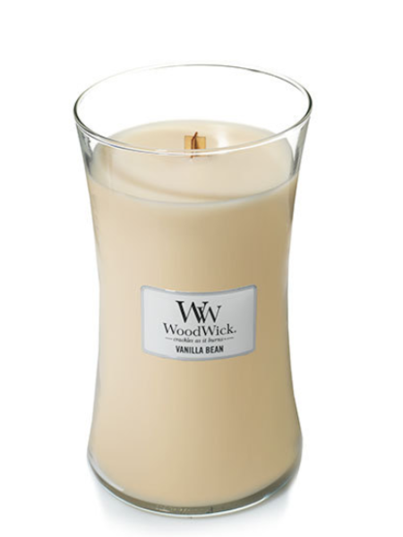 Woodwick Vanilla Bean Hourglass Candle