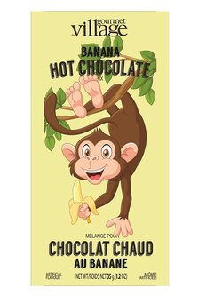 Gourmet Du Village Mini Hot Chocolate Monkey Banana