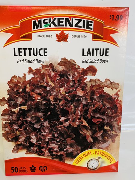 McKenzie Lettuce Red Salad Bowl