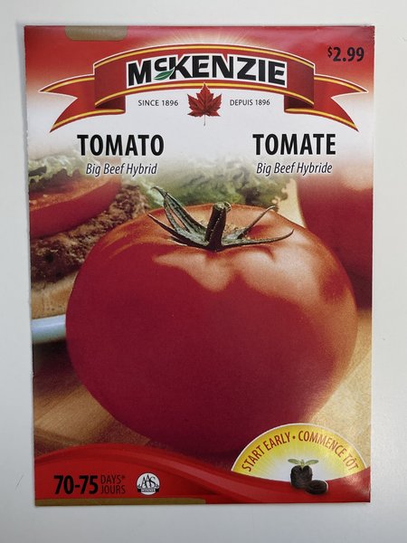McKenzie Tomato Big Beef Hybrid