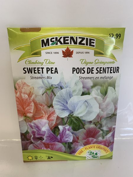 McKenzie Sweet Pea Streamers Mix