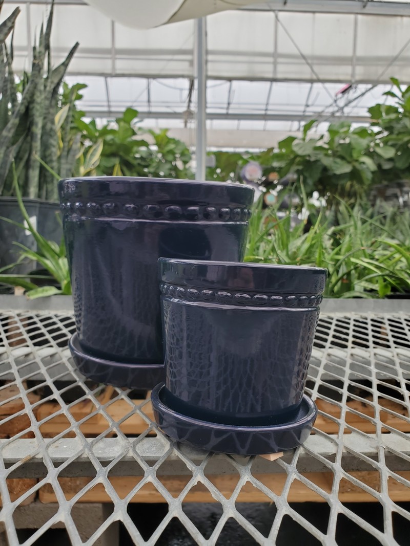 Charlotte Planter With Saucer