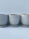 Deco Egg Pot With Saucer White