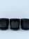 Deco Egg Pot With Saucer Ebony