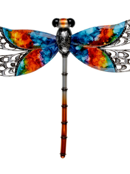 Rainbow Dragonfly Wall Art 21"x16"