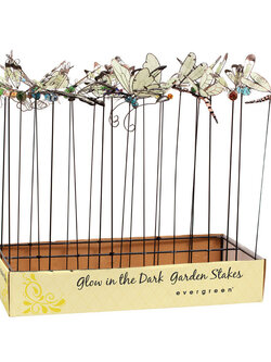 Glow In The Dark Garden Stake Assorted