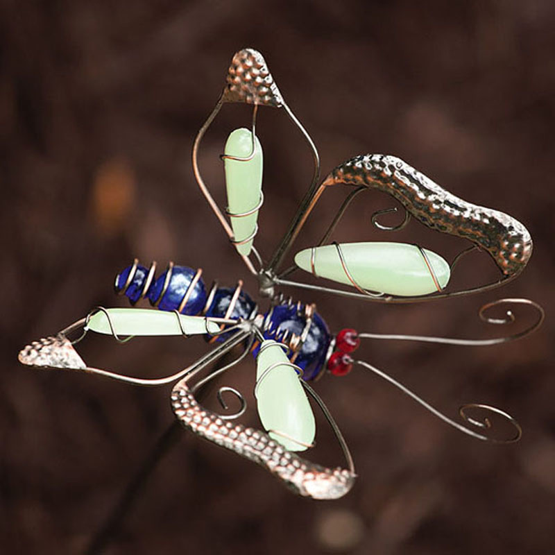 Glow In The Dark Garden Stake Assorted