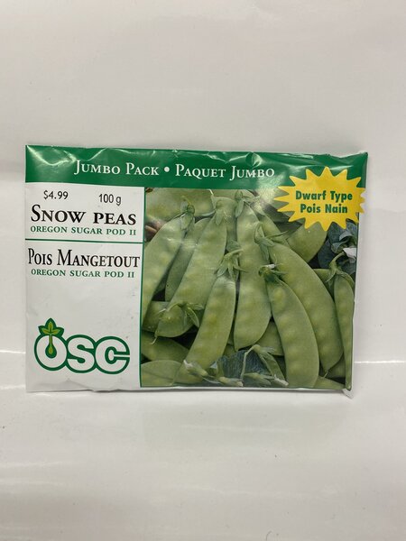 OSC Snow Peas Oregon Sugar Pod II Jumbo Pack