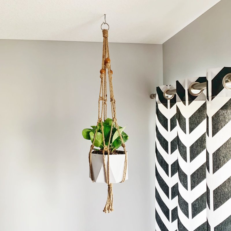 Primitive Planters All Natural Jute Plant Hanger