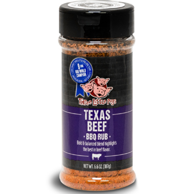 Old World Spices & Seasonings 3 Pigs Texas Beef BBQ Rub 6.6oz