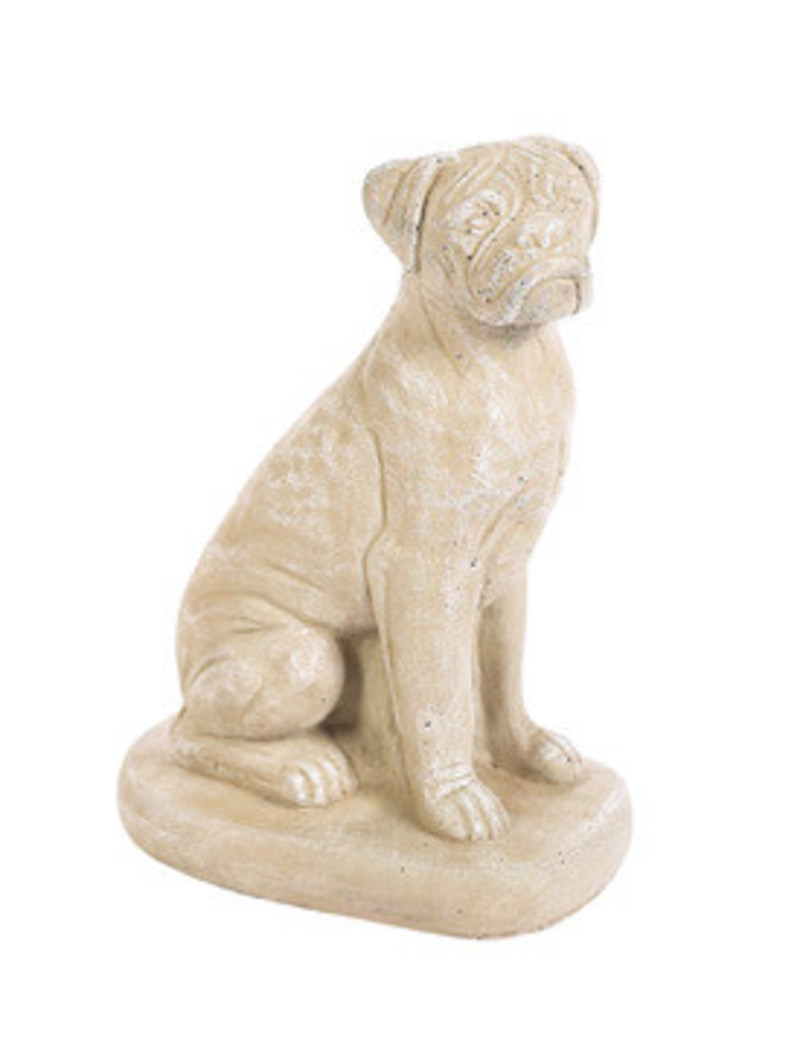 Athens Stonecasting Inc Boxer Dog Statue Small